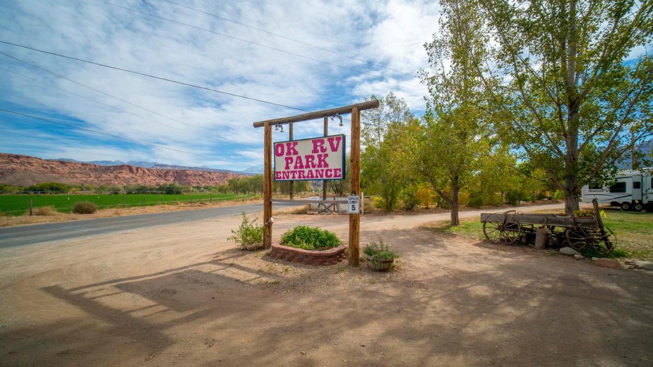 Funstays Glamping Setup Tent In Rv Park #6 Ok-T6 Moab Exteriér fotografie